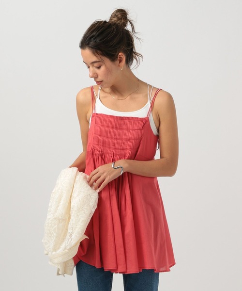 BAYFLOW（ベイフロー）の「インディアンキャミソールビスチェ（キャミソール・レディース・レッド/ブラック/ブルー・FREE）」の9枚目の写真