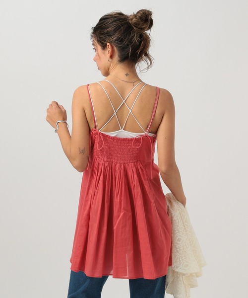 BAYFLOW（ベイフロー）の「インディアンキャミソールビスチェ（キャミソール・レディース・レッド/ブラック/ブルー・FREE）」の10枚目の写真