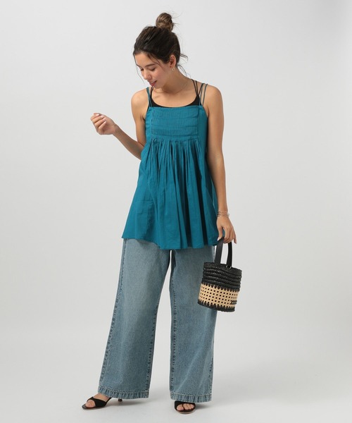 BAYFLOW（ベイフロー）の「インディアンキャミソールビスチェ（キャミソール・レディース・レッド/ブラック/ブルー・FREE）」の11枚目の写真