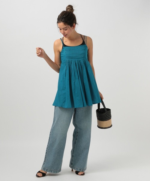 BAYFLOW（ベイフロー）の「インディアンキャミソールビスチェ（キャミソール・レディース・レッド/ブラック/ブルー・FREE）」の12枚目の写真