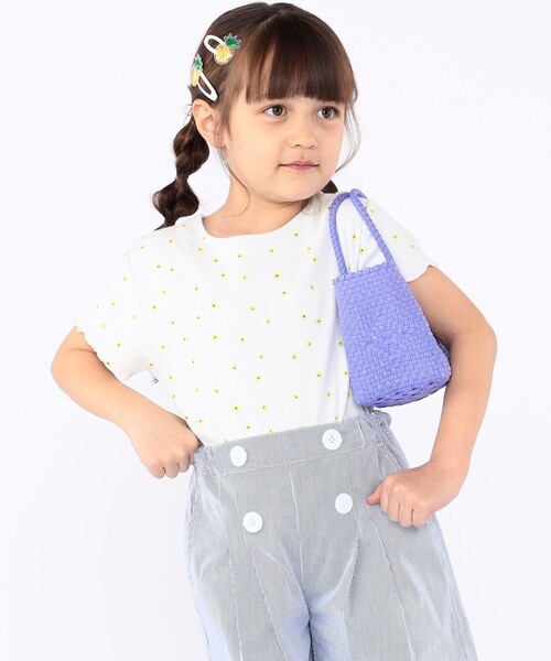 SHIPS（シップス）の「Diminutivo:ミニ ボルサ ソリッド カゴバッグ（かごバッグ・キッズ・ライラック/ピンク・ONE SIZE）」の12枚目の写真