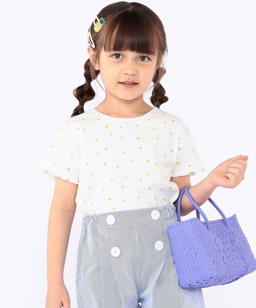 SHIPS（シップス）の「Diminutivo:ミニ ボルサ ソリッド カゴバッグ（かごバッグ・キッズ・ライラック/ピンク・ONE SIZE）」の13枚目の写真