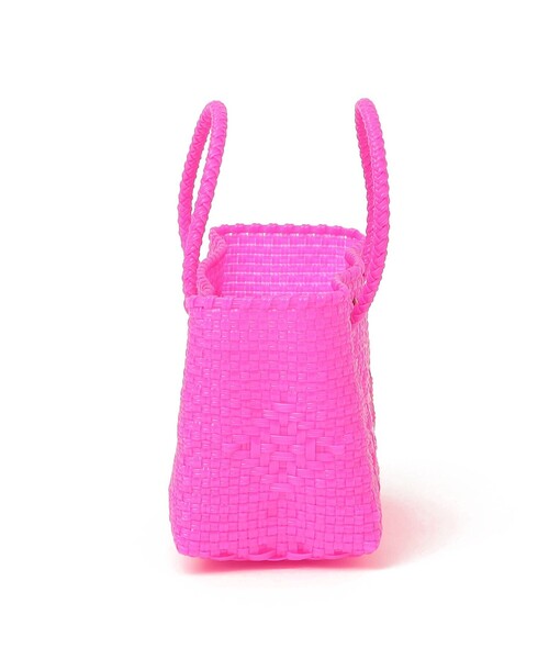 SHIPS（シップス）の「Diminutivo:ミニ ボルサ ソリッド カゴバッグ（かごバッグ・キッズ・ライラック/ピンク・ONE SIZE）」の20枚目の写真