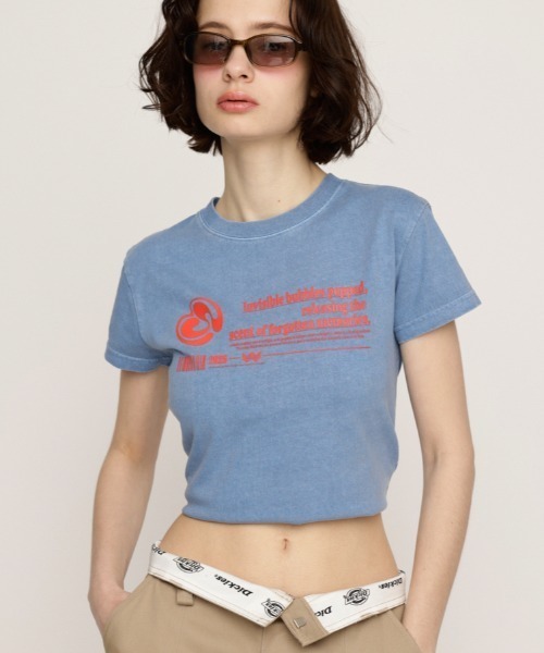 INSCRIRE 22SS ロゴプリント Tシャツ ロゴプリントTシャツ | Munich(ミューニック)公式通販