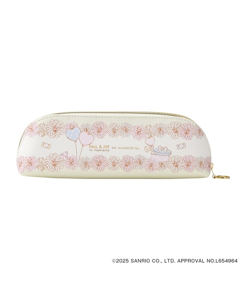 PAUL&JOE（ポールアンドジョー）の「ポール ＆ ジョー×マイメロディ マークス ペンケース・S2 （ステーショナリー・レディース・パープル/ピンク/ホワイト・FREE）」の6枚目の写真