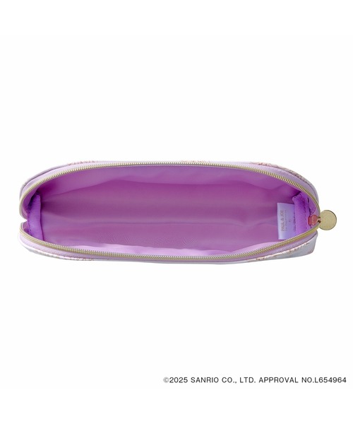 PAUL&JOE（ポールアンドジョー）の「ポール ＆ ジョー×マイメロディ マークス ペンケース・S2 （ステーショナリー・レディース・パープル/ピンク/ホワイト・FREE）」の10枚目の写真