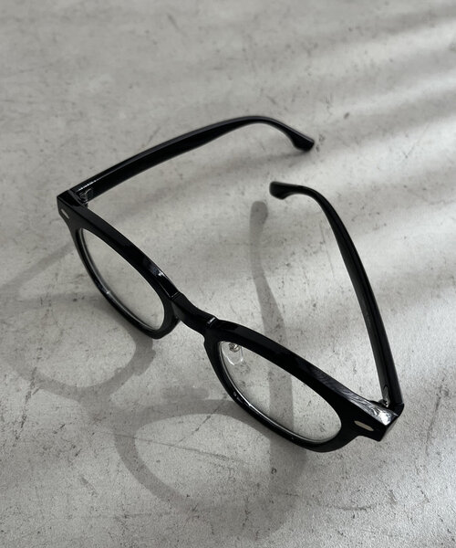 CAPRICIEUX LE'MAGE（カプリシューレマージュ）の「スクエアメガネ（メガネ・レディース・ベージュ/クリア/グレー・FREE）」の9枚目の写真