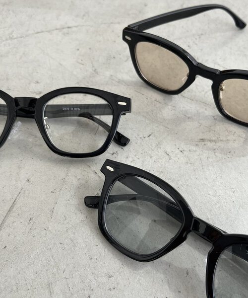 CAPRICIEUX LE'MAGE（カプリシューレマージュ）の「スクエアメガネ（メガネ・レディース・ベージュ/クリア/グレー・FREE）」の14枚目の写真