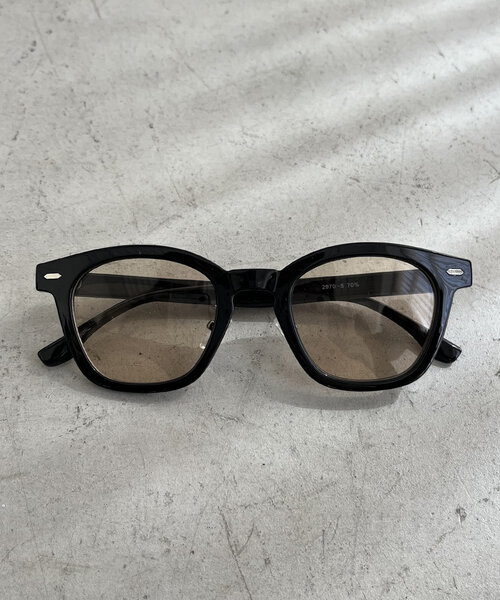 CAPRICIEUX LE'MAGE（カプリシューレマージュ）の「スクエアメガネ（メガネ・レディース・ベージュ/クリア/グレー・FREE）」の21枚目の写真