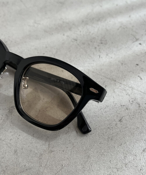 CAPRICIEUX LE'MAGE（カプリシューレマージュ）の「スクエアメガネ（メガネ・レディース・ベージュ/クリア/グレー・FREE）」の22枚目の写真