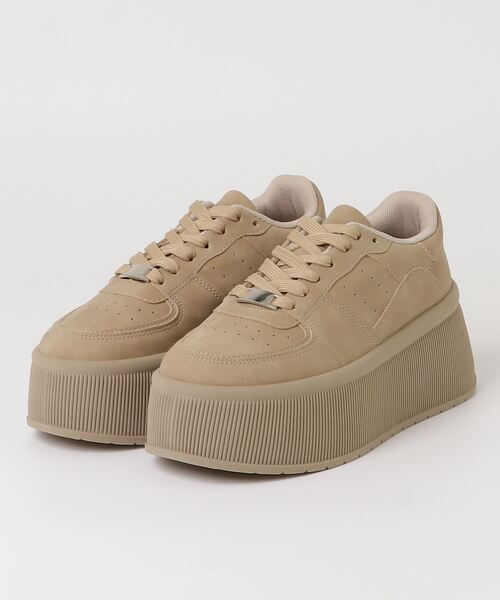 ラプ セール】LOVE HUNTER 厚底ボリュームソールコートスニーカー(2225