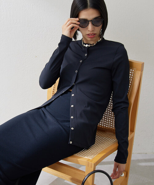 Whim Gazette（ウィムガゼット）の「＜水着＞ラッシュガードカーディガン（ラッシュガード・レディース・ブラック/カーキ・FREE）」の18枚目の写真