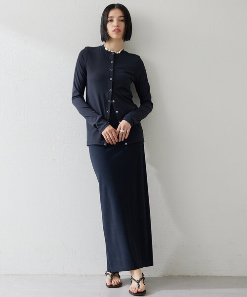 Whim Gazette（ウィムガゼット）の「＜水着＞ラッシュガードカーディガン（ラッシュガード・レディース・ブラック/カーキ・FREE）」の16枚目の写真