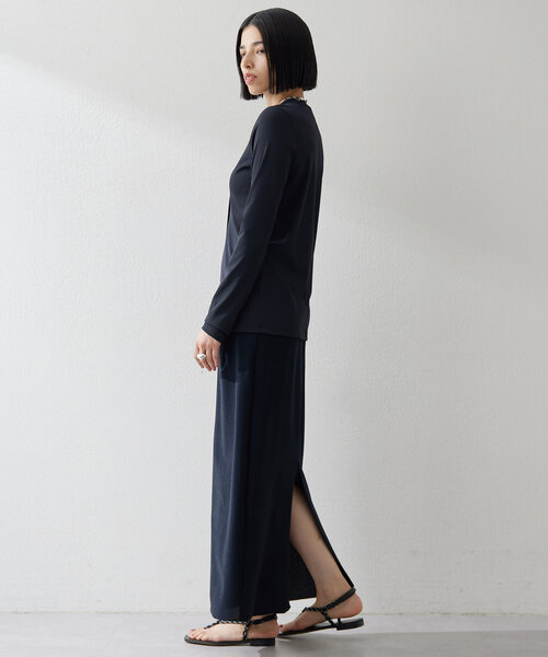 Whim Gazette（ウィムガゼット）の「＜水着＞ラッシュガードカーディガン（ラッシュガード・レディース・ブラック/カーキ・FREE）」の9枚目の写真