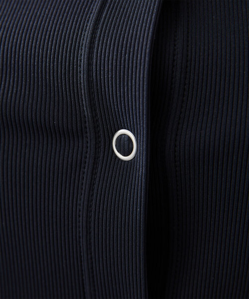 Whim Gazette（ウィムガゼット）の「＜水着＞ラッシュガードカーディガン（ラッシュガード・レディース・ブラック/カーキ・FREE）」の4枚目の写真