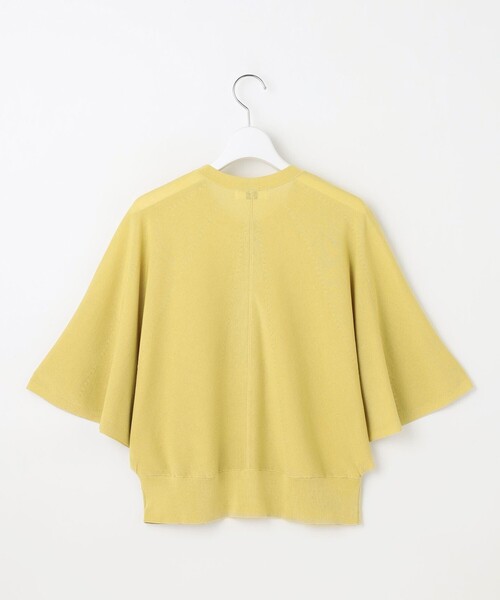 J.PRESS(ジェイプレス)の「【洗える・抗菌防臭】COTTON ACETATE DRY バタフライスリーブ カーディガン(カーディガン/ボレロ・レディース・ライトグレー系/ネイビー系/イエロー系・T13)」の15枚目の写真