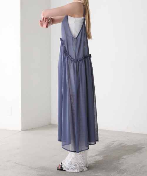 【Dreamy collection】フリルキャミワンピース Dreamy collection】フリルキャミワンピース | ファッション通販