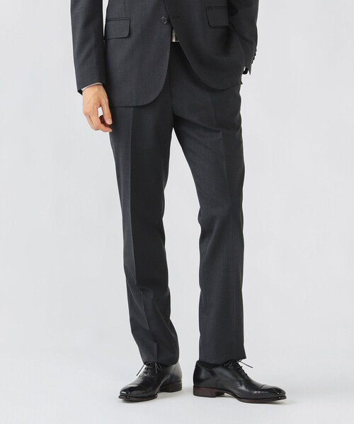 BEAMS HEART(ビームスハート)の「【フォーマル】ベーシック ソリッド 3ボタン スーツ(セットアイテム)「ウォッシャブル・ストレッチ」(スーツセット・メンズ・ブラック/チャコールグレー/ネイビー・X-SMALL/SMALL/MEDIUM/LARGE/X-LARGE/XX-LARGE)」の9枚目の写真