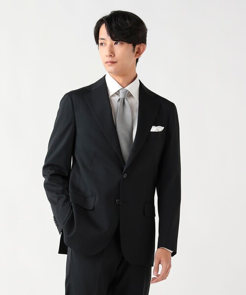 BEAMS HEART(ビームスハート)の「【フォーマル】ベーシック ソリッド 3ボタン スーツ(セットアイテム)「ウォッシャブル・ストレッチ」(スーツセット・メンズ・ブラック/チャコールグレー/ネイビー・X-SMALL/SMALL/MEDIUM/LARGE/X-LARGE/XX-LARGE)」の13枚目の写真