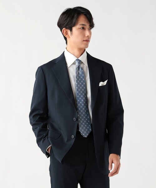 BEAMS HEART(ビームスハート)の「【フォーマル】ベーシック ソリッド 3ボタン スーツ(セットアイテム)「ウォッシャブル・ストレッチ」(スーツセット・メンズ・ブラック/チャコールグレー/ネイビー・X-SMALL/SMALL/MEDIUM/LARGE/X-LARGE/XX-LARGE)」の19枚目の写真