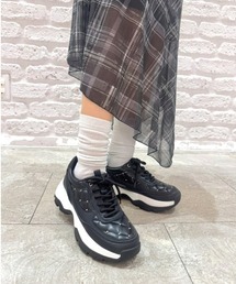 REZOY | 【25SS新作】【REZOY】ジンタンスタッズステッチスニーカー(スニーカー)