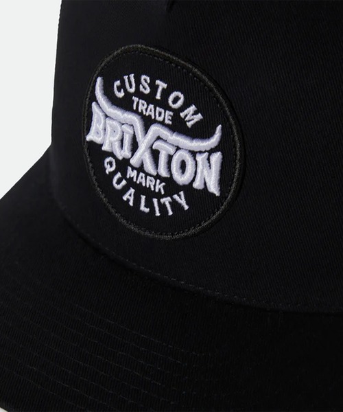 BRIXTON（ブリクストン）の「BRIXTON/ブリクストン キャップ GIBSON C NP MP TRUCKER HA 11798（キャップ・メンズ・グリーン/ブラック×ブラック・FREE）」の4枚目の写真