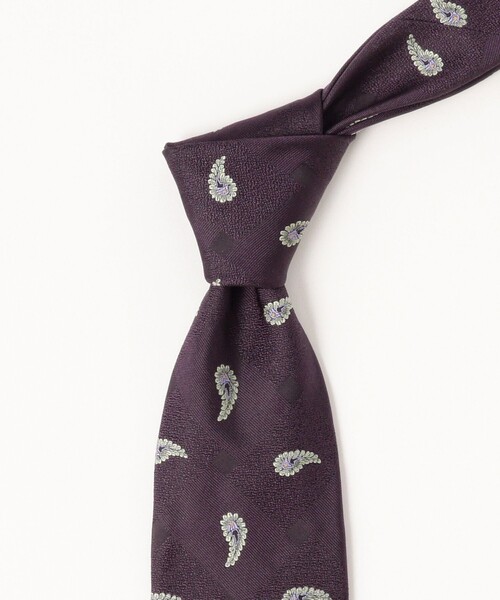 セール】JOHN COMFORT / シルク ペイズリー柄 ジャカード ネクタイ