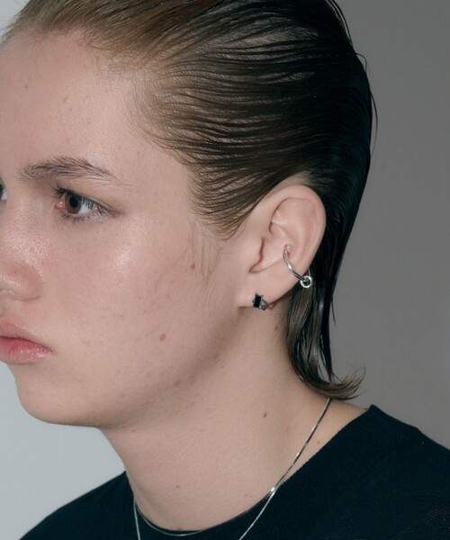 and cloud（アンドクラウド）の「[meethod / and cloud] Chram Cuff（リング・レディース・ブラック系その他・S）」の6枚目の写真