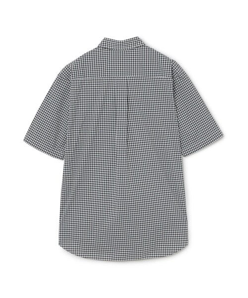 MACKINTOSH PHILOSOPHY（ﾏｯｷﾝﾄｯｼｭ ﾌｨﾛｿﾌｨｰ）の「【WEB&一部店舗】バッキンガムベア スクエアボタンダウンシャツ ナイロンギンガム（シャツ/ブラウス・メンズ・ブルー/ブラック・40/38/42）」の3枚目の写真