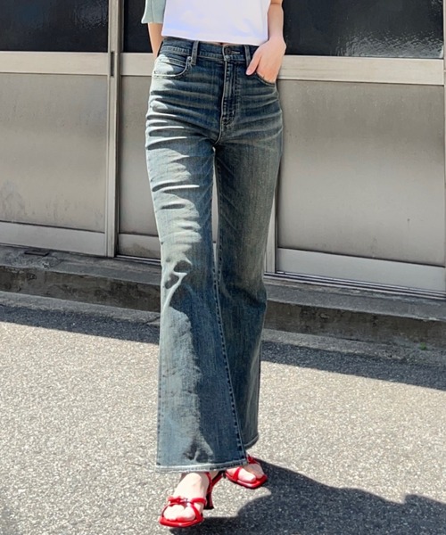 MOUSSY | BEP HEART DENIM フレア (フレア ) |SHEL'TTER WEBSTORE