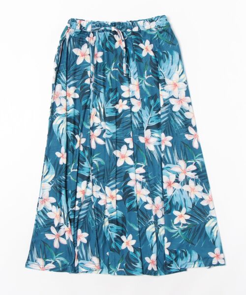 Kahiko(カヒコ)の「【Kahiko】プアメリアロングスカート(スカート・レディース・ベージュ/ネイビー/グリーン/ホワイト/ブラック・FREE)」の5枚目の写真