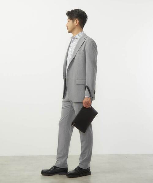 MEN'S MELROSE（メンズメルローズ）の「PUレザー2wayミニショルダーバッグ（ショルダーバッグ・メンズ・ブラック・9）」の6枚目の写真