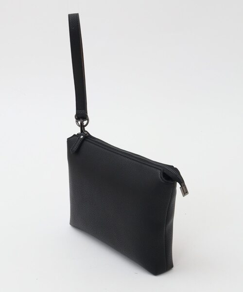 MEN'S MELROSE（メンズメルローズ）の「PUレザー2wayミニショルダーバッグ（ショルダーバッグ・メンズ・ブラック・9）」の9枚目の写真