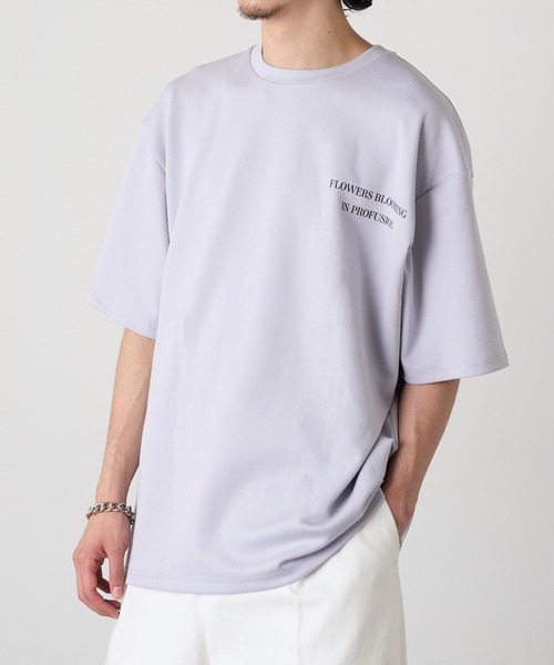 HAUS(ハウス)の「【HAUS】フラワーデジタルプリントTシャツ 215507 WINS(Tシャツ/カットソー・メンズ・ライトグレー/ブラック/オフホワイト・M)」の20枚目の写真