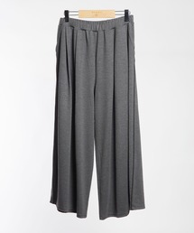 Rポンチローマ　ワイドタックパンツ