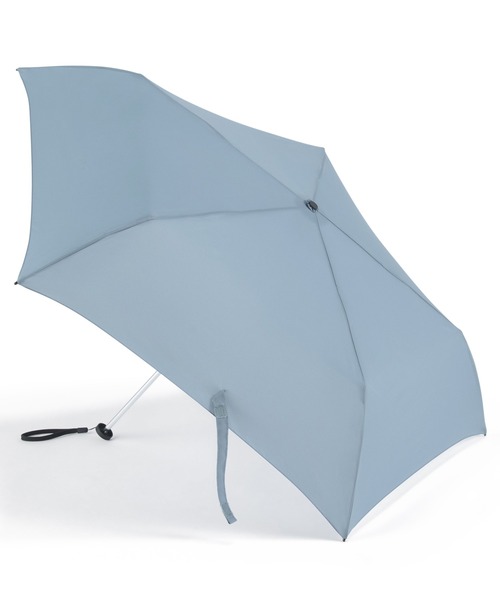 無印良品（ムジルシリョウヒン）の「晴雨兼用　軽量　折りたたみ傘（折りたたみ傘・レディース・ブルー系/ブラック/アイボリー/ライトピンク・50cm）」の3枚目の写真