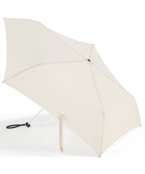 無印良品（ムジルシリョウヒン）の「晴雨兼用　軽量　折りたたみ傘（折りたたみ傘・レディース・ブルー系/ブラック/アイボリー/ライトピンク・50cm）」の2枚目の写真