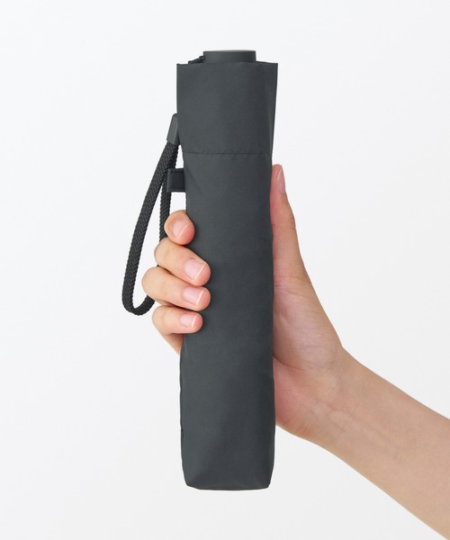 無印良品（ムジルシリョウヒン）の「晴雨兼用　軽量　折りたたみ傘（折りたたみ傘・レディース・ブルー系/ブラック/アイボリー/ライトピンク・50cm）」の21枚目の写真