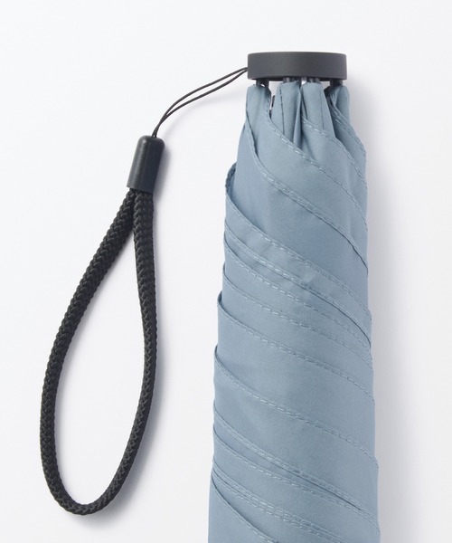 無印良品（ムジルシリョウヒン）の「晴雨兼用　軽量　折りたたみ傘（折りたたみ傘・レディース・ブルー系/ブラック/アイボリー/ライトピンク・50cm）」の22枚目の写真