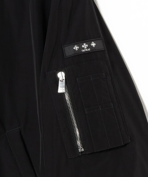 BRILLA per il gusto（ブリッラペルイルグースト）の「TATRAS / BAGOLARO MA-1タイプ ショートブルゾン（ブルゾン・メンズ・ブラック・4/3/2）」の4枚目の写真