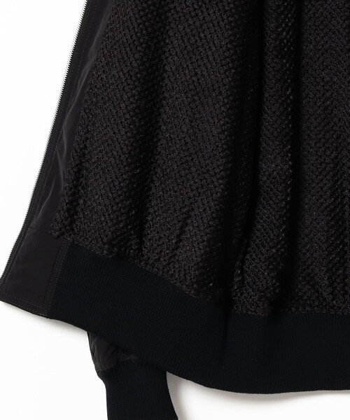 BRILLA per il gusto（ブリッラペルイルグースト）の「TATRAS / BAGOLARO MA-1タイプ ショートブルゾン（ブルゾン・メンズ・ブラック・4/3/2）」の6枚目の写真