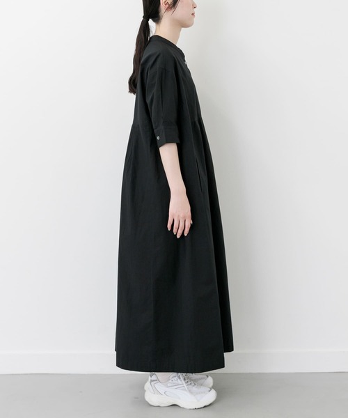 FORK&SPOON（フォークアンドスプーン）の「FORK&SPOON　ワイドレンジシャツワンピース（ワンピース・レディース・ブルー系その他/グリーン系その他/ブラック・1/2）」の19枚目の写真