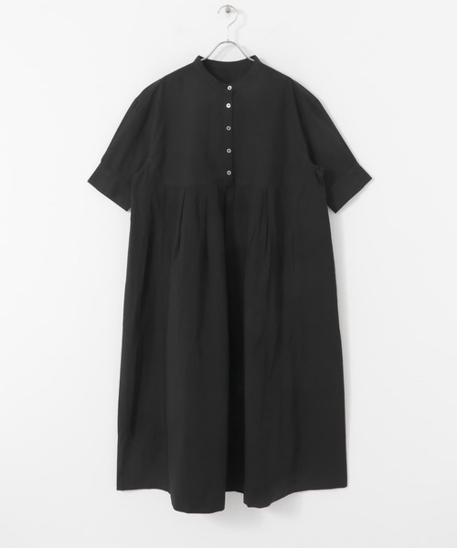 FORK&SPOON（フォークアンドスプーン）の「FORK&SPOON　ワイドレンジシャツワンピース（ワンピース・レディース・ブルー系その他/グリーン系その他/ブラック・1/2）」の14枚目の写真