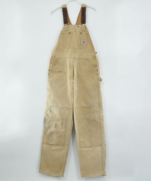 USED】90's Carhartt ダブルニー オーバーオール（サロペット