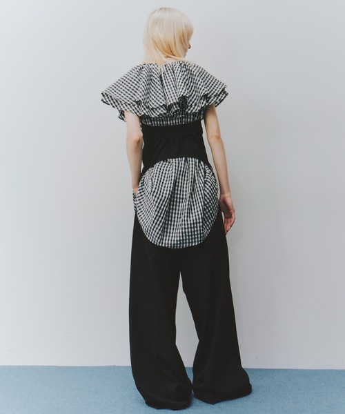 LA BELLE ETUDE（ラベルエチュード）の「ボリュームフリル衿ブラウス（シャツ/ブラウス・レディース・ブラック/その他・FREE）」の13枚目の写真