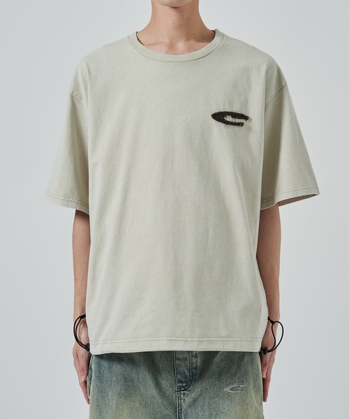 CPG（シーピージー）の「CPG LOGO DYE TEE（Tシャツ/カットソー・メンズ・ブラック/ライトブルー/グレー・L/M）」の17枚目の写真