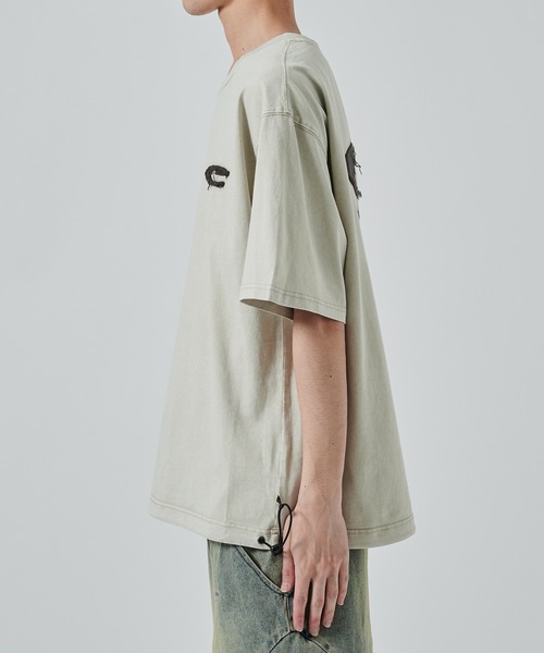 CPG（シーピージー）の「CPG LOGO DYE TEE（Tシャツ/カットソー・メンズ・ブラック/ライトブルー/グレー・L/M）」の18枚目の写真