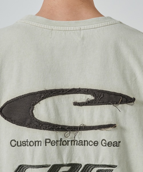 CPG（シーピージー）の「CPG LOGO DYE TEE（Tシャツ/カットソー・メンズ・ブラック/ライトブルー/グレー・L/M）」の20枚目の写真