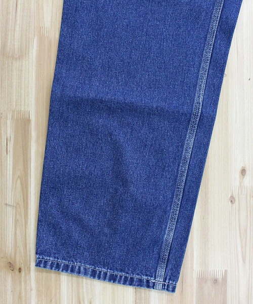 Carhartt（カーハート）の「WIP リラックスストレート ストーンウォッシュ ワークデニムパンツ シンプルパンツ Simple Pant（デニムパンツ・メンズ・ブルー系その他3・30/32/34）」の6枚目の写真