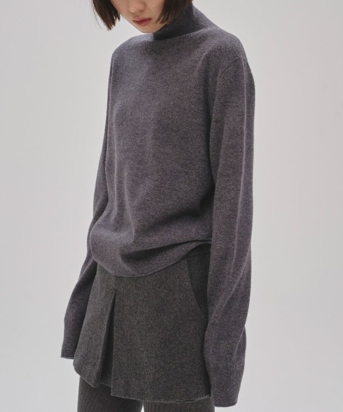 TODAYFUL/トゥデイフル】Wool Cashmere Turtle Knit/ウールカシミア